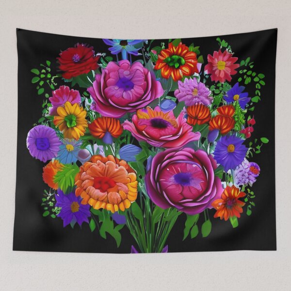 Item preview, Fantasy Flower Bouquet designed and sold by gramizzia.