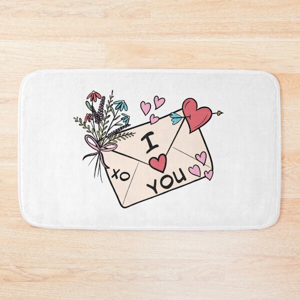 Item preview, I Love you letter and Flowers designed and sold by CreativeDraws42.
