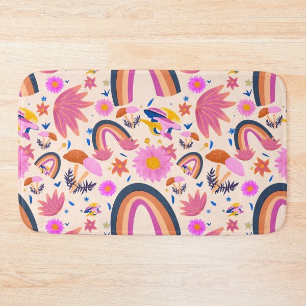 Item preview, Rainbows Shrooms and Blooms designed and sold by DewCreates.