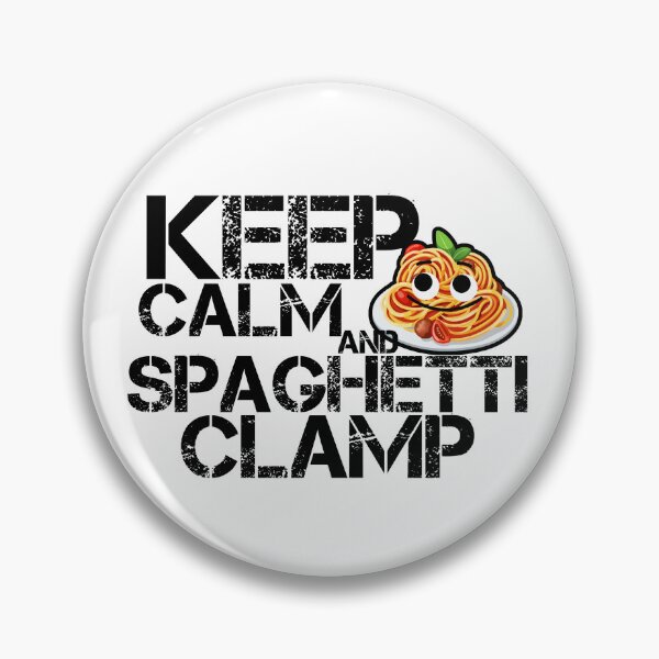 Item preview, Keep calm and spaghetti clamp designed and sold by Midnight 420.