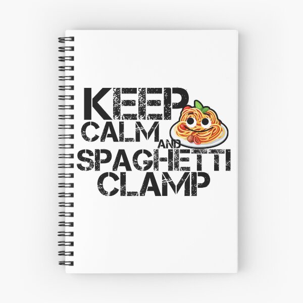 Item preview, Keep calm and spaghetti clamp designed and sold by Midnight 420.