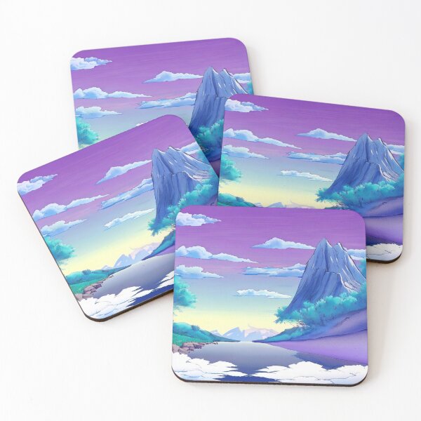 Item preview, Copy of Peaceful, calming anime background of nature. designed and sold by Art-of-AI.