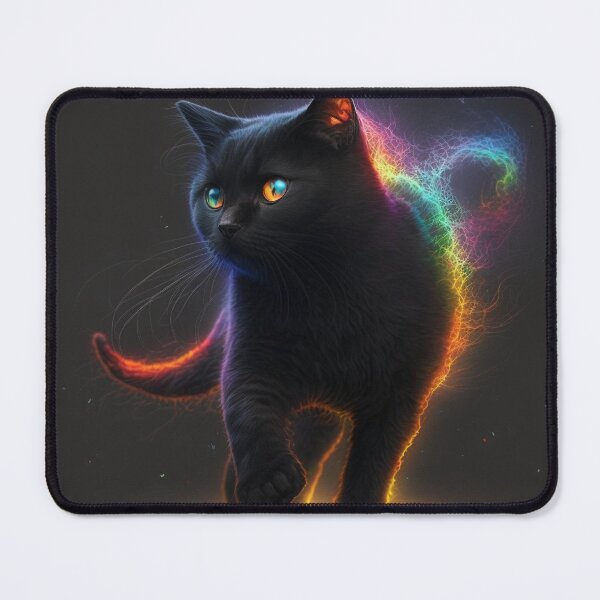 Aperçu de l'œuvre Chat arc-en-ciel 1 créée et vendue par Cyprodite.