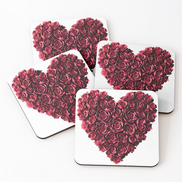 Item preview, Red Rose Heart designed and sold by Healio2.