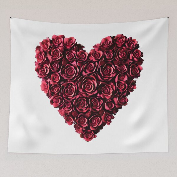 Item preview, Red Rose Heart designed and sold by Healio2.