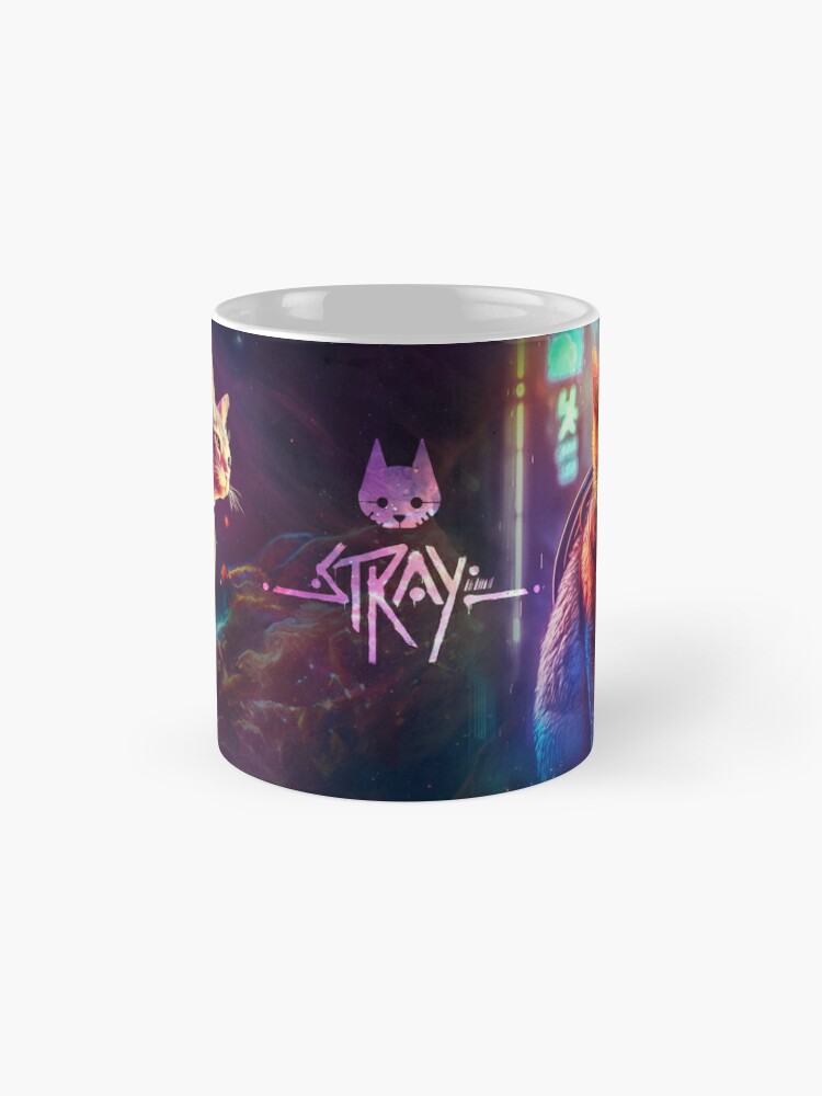 Stray Cat Game Cyberpunk  Mouse Pad for Sale by MarinaLexaArt