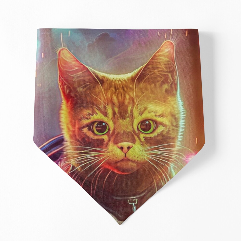 Stray Cat Game Cyberpunk  Mouse Pad for Sale by MarinaLexaArt