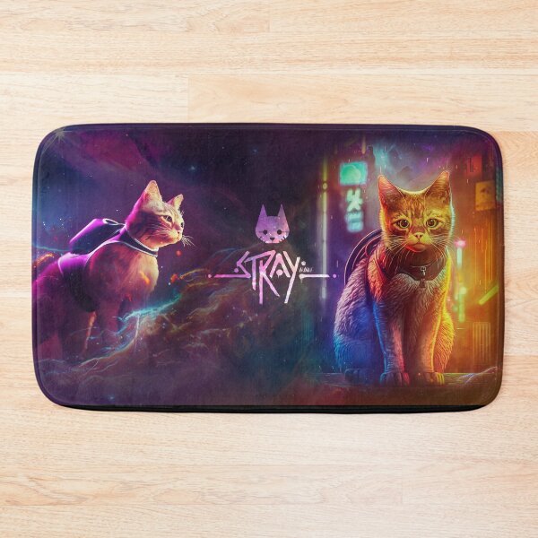 Item preview, Stray Cat Game Cyberpunk  designed and sold by MarinaLexaArt.