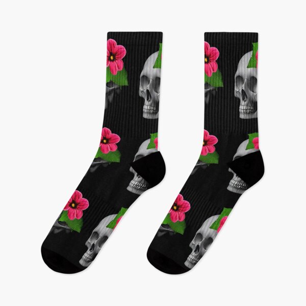Item preview, Flowers growing out of skull designed and sold by gramizzia.