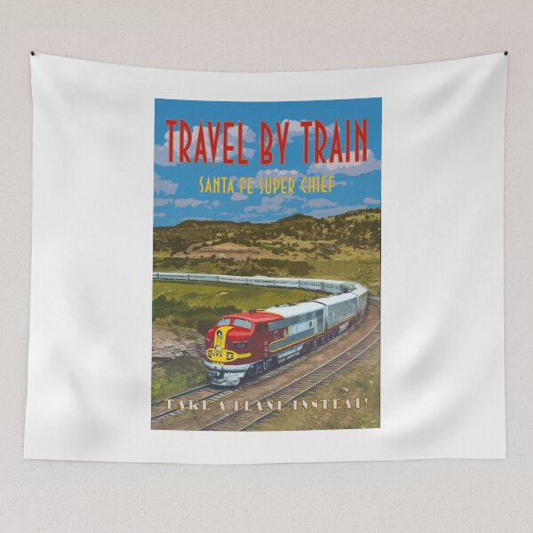 Item preview, Santa Fe Railroad Super Chief Travel Poster designed and sold by loggeron30.