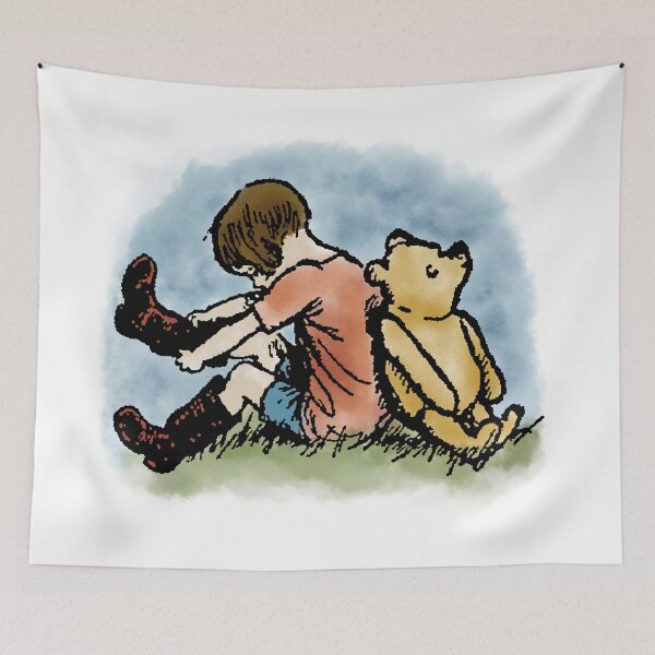 Item preview, Christopher Robin and Winnie the Pooh designed and sold by Amy Olsen.