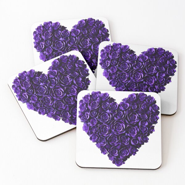 Item preview, Purple Rose Heart designed and sold by Healio2.