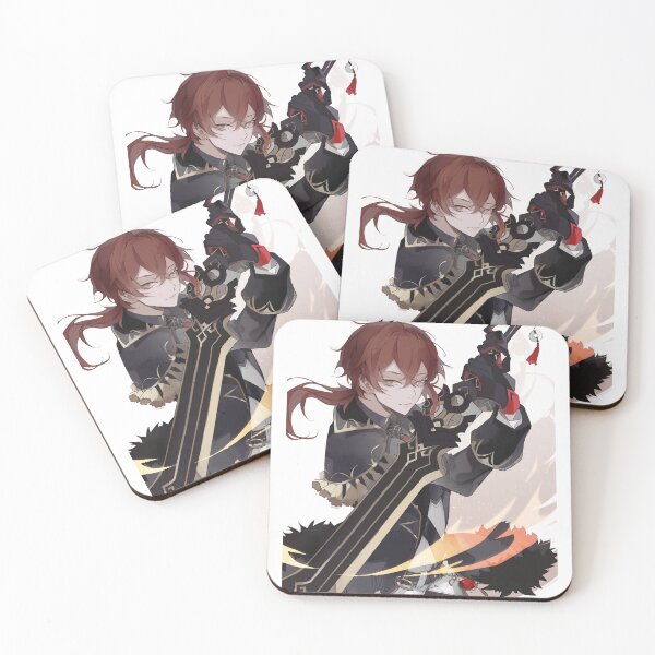 Item preview, Genshin Impact, Diluc Ragnvindr designed and sold by Fire-Song.