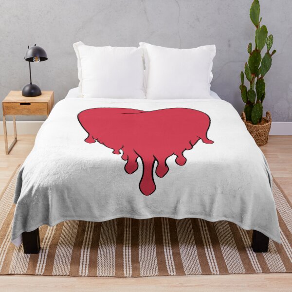 Item preview, Red Melting Heart designed and sold by CreativeDraws42.