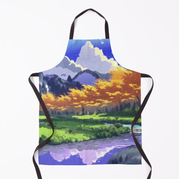 Item preview, Fall Majestic Anime Background designed and sold by Art-of-AI.
