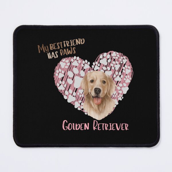 Item preview, My Best Friend has Paws, Golden Retriever  designed and sold by Fhfarms.