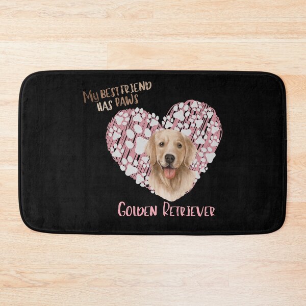 Item preview, My Best Friend has Paws, Golden Retriever  designed and sold by Fhfarms.