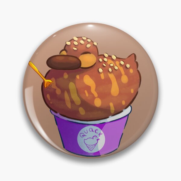 Item preview, Peanut breaker chocolate duck ice cream designed and sold by Quackustrations.
