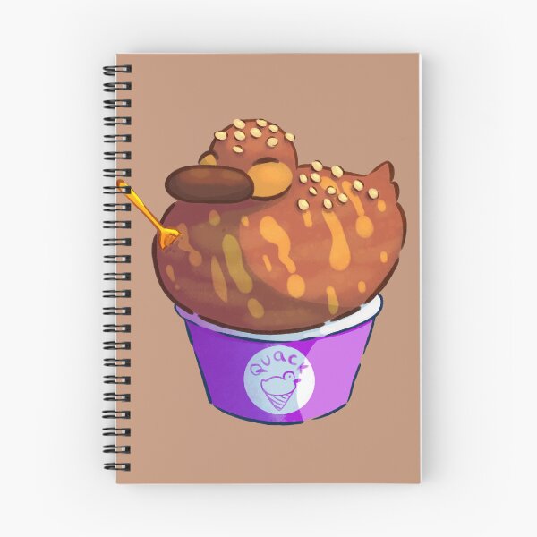 Item preview, Peanut breaker chocolate duck ice cream designed and sold by Quackustrations.