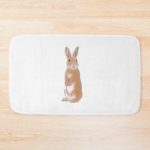 Item preview, Rabbit Periscoping | Pastel bunny  designed and sold by bashfulbunnies.
