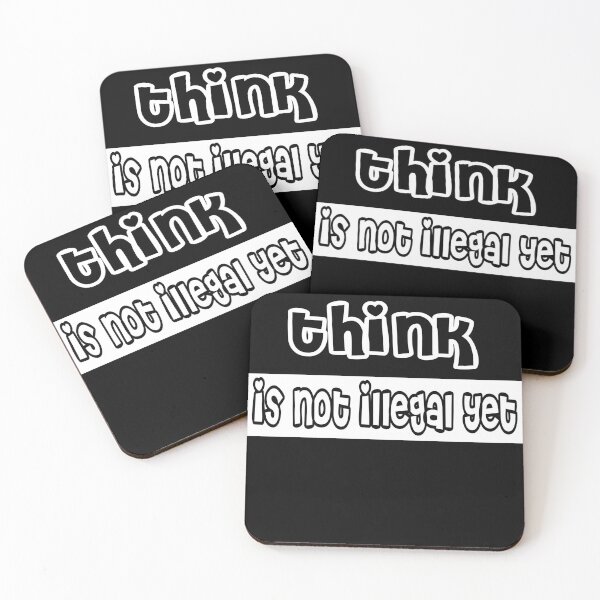 Item preview, Think is not illegal yet designed and sold by stylechoc.
