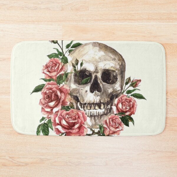 Item preview, A skull among the roses designed and sold by BestFashion4u.