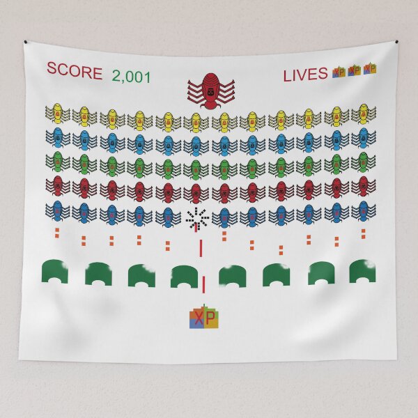 Item preview, Millennium Space Invaders designed and sold by Notorious CodFather Designer Studio.