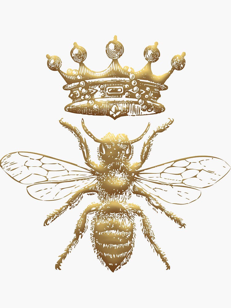 Queen Bee Sticker