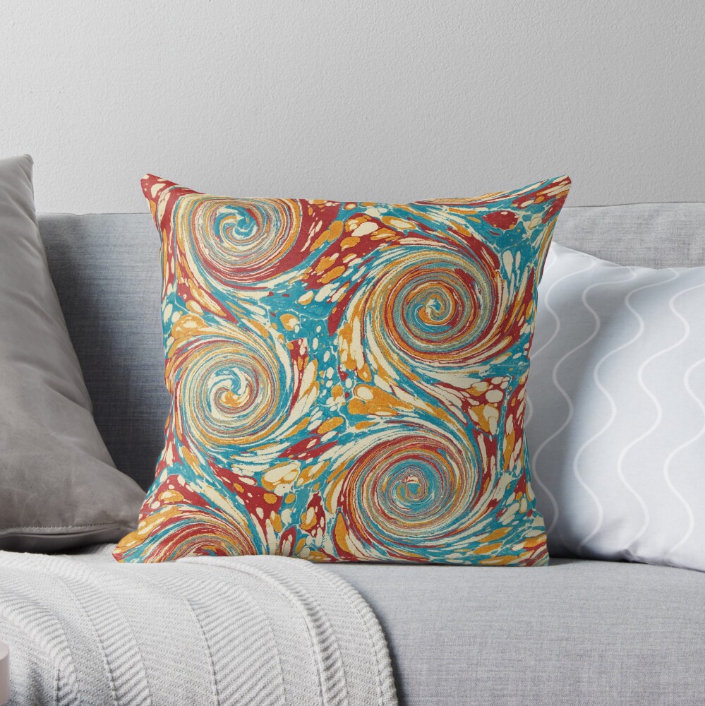 Item preview, Throw Pillow designed and sold by StateLibraryVic.