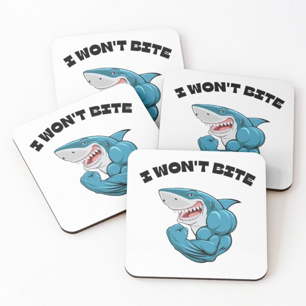 Item preview, Shark won't bite designed and sold by Rileks.