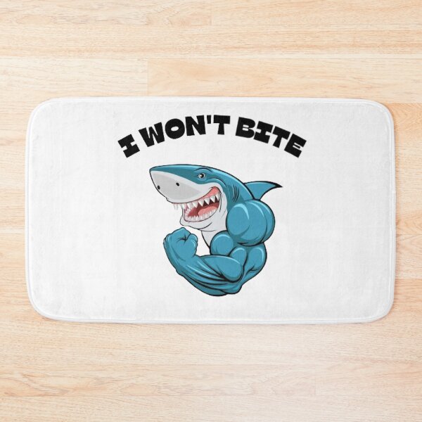 Item preview, Shark won't bite designed and sold by Rileks.