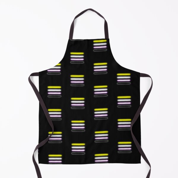 Item preview, Minimalist Neon NonBinary Pride Flag designed and sold by O1RSH.