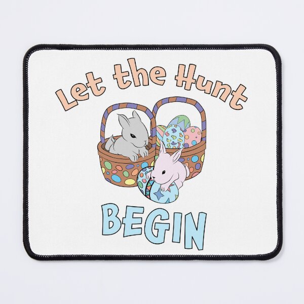 Item preview, Let the Hunt Begin Easter Bunny designed and sold by CreativeDraws42.
