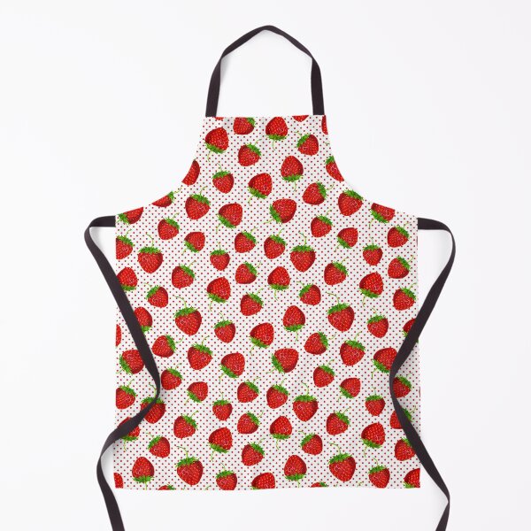 Item preview, Red Ripe Scattered Strawberries  designed and sold by Marymarice.