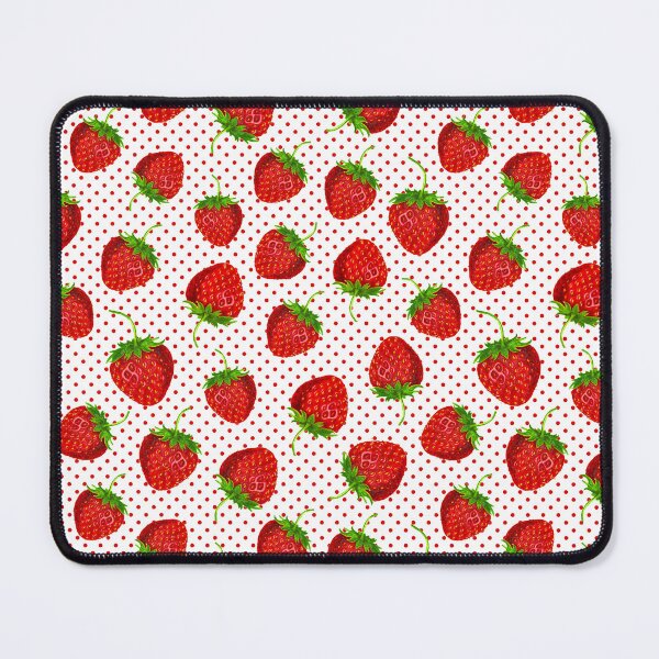 Item preview, Red Ripe Scattered Strawberries designed and sold by Marymarice.