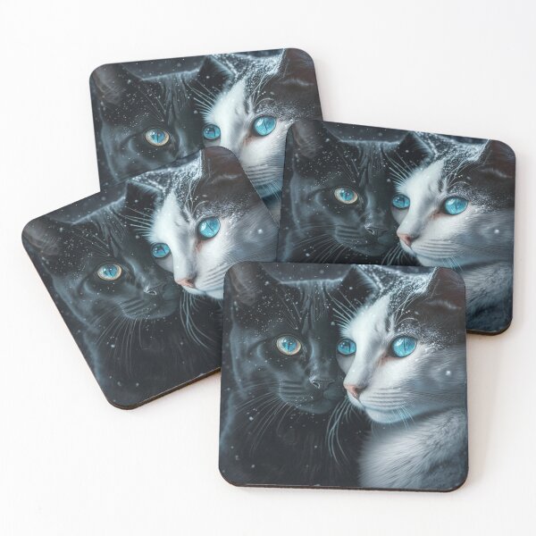 Item preview, Exclusive Design: Cats Couple Illustration designed and sold by zuporouge.