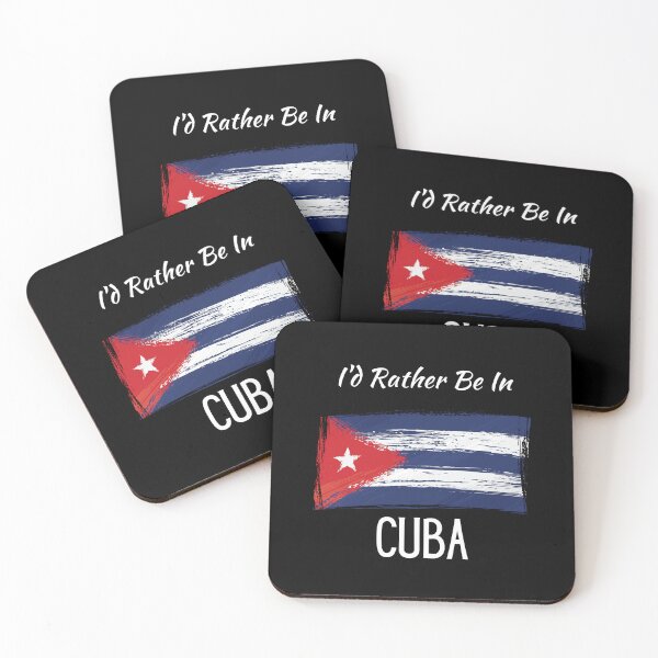 Item preview, I'd Rather Be In Cuba Design designed and sold by RektRepublic.