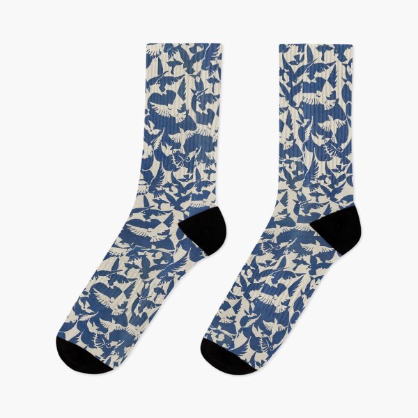 Item preview, Pigeons in white and blue (1928) designed and sold by Falkistent.