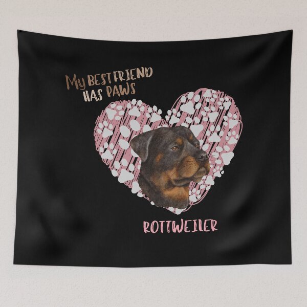 Item preview, My Best Friend has Paws, Rottweiler designed and sold by Fhfarms.