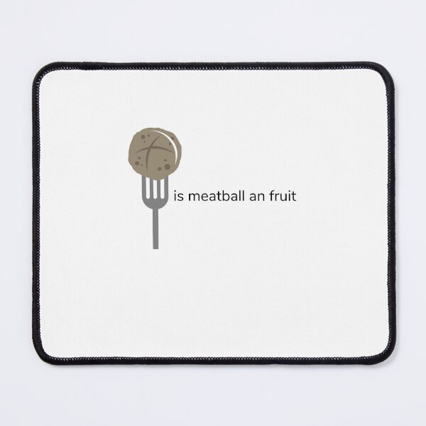 Item preview, is meatball an fruit - funny meme post malone tweet reference  designed and sold by CreateChangeUS.