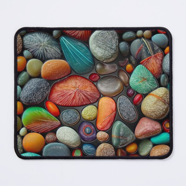 Item preview, Abstract Beach Pebbles 3 designed and sold by Rocky Mountain Artistry.