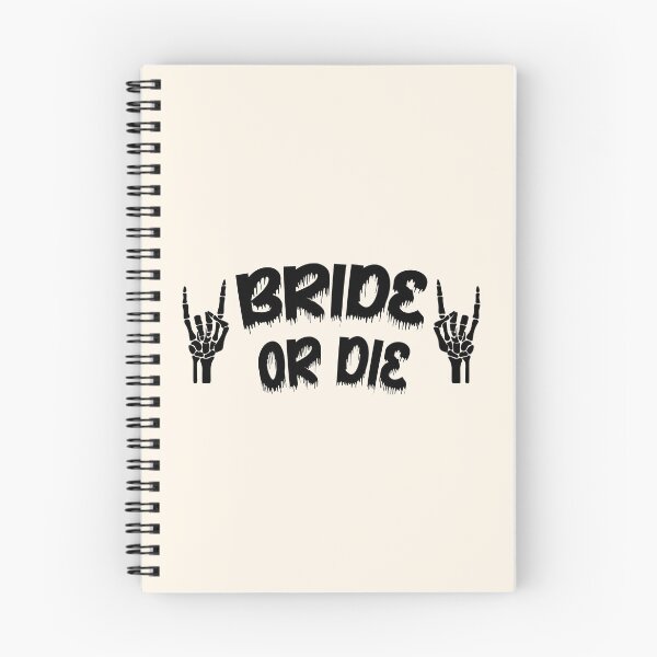 Item preview, BRIDE OR DIE - SKELETON HANDS - original design designed and sold by marina ralston.