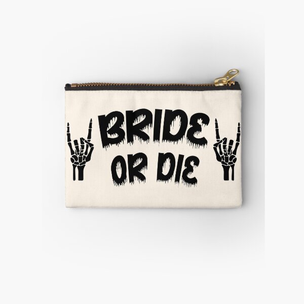 Item preview, BRIDE OR DIE - SKELETON HANDS - original design designed and sold by marina ralston.