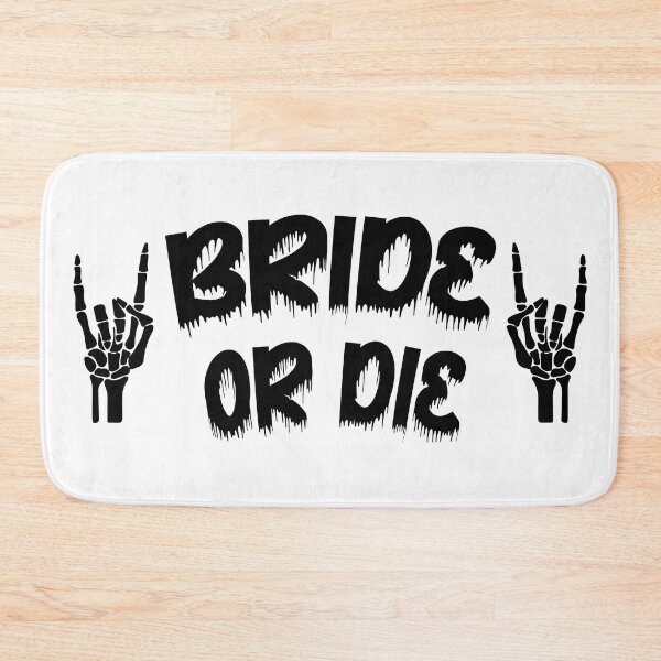 Item preview, BRIDE OR DIE - SKELETON HANDS - original design designed and sold by marina ralston.