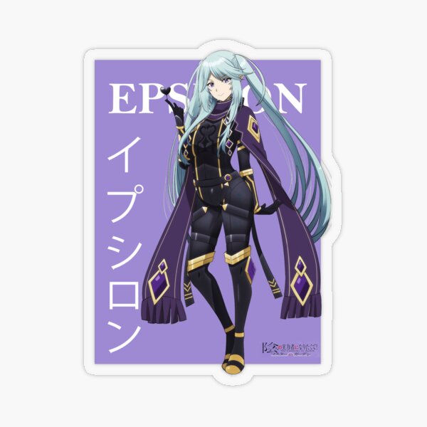 Eta - Kage no Jitsuryokusha ni Naritakute Sticker for Sale by  EpicScorpShop
