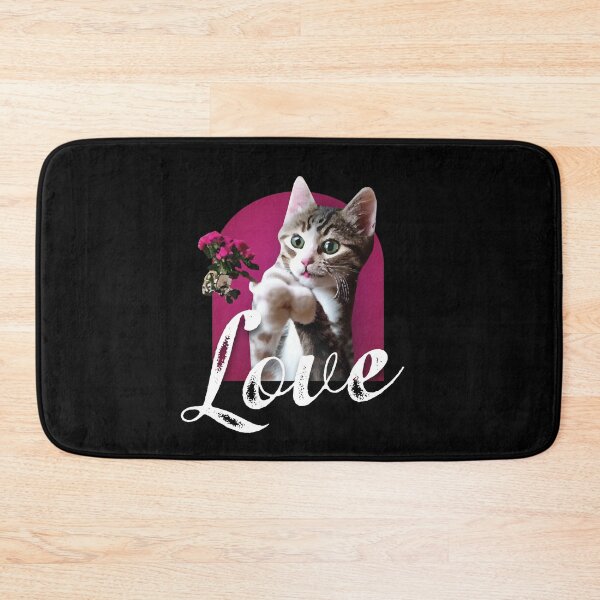 Item preview, Valentines Day Cute Kitten Love designed and sold by VIKING  PROJECT.