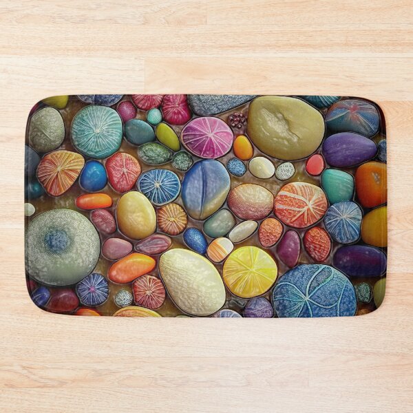 Item preview,  Abstract Beach Pebbles 2 designed and sold by Rocky Mountain Artistry.