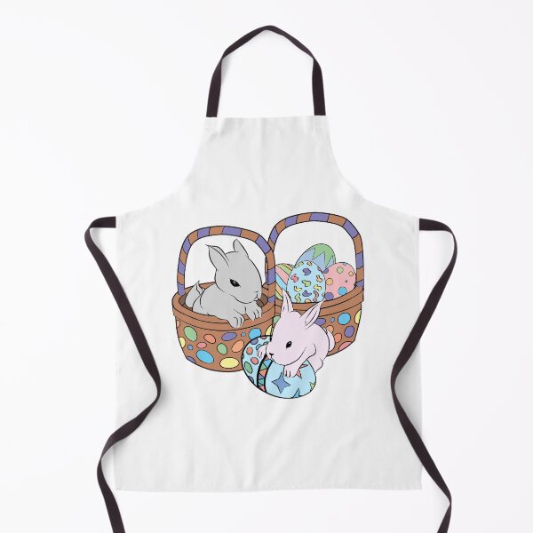 Item preview, Cute Easter Bunny and Eggs designed and sold by CreativeDraws42.