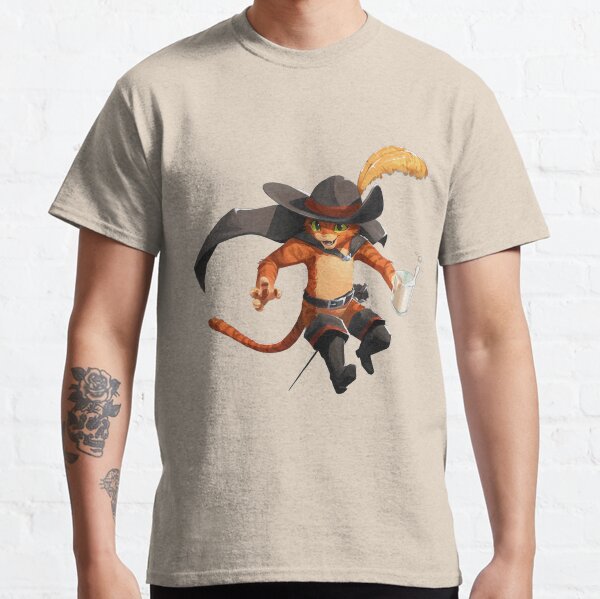 Puss in boots art Classic T-Shirt