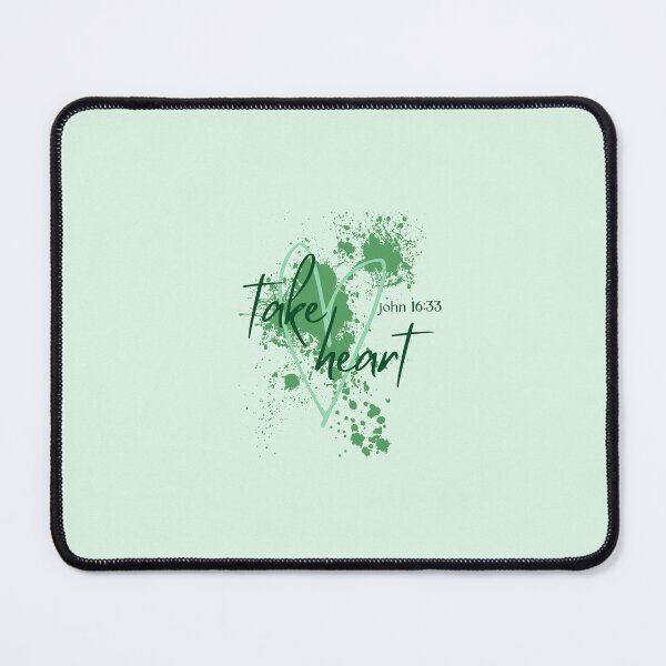 Item preview, take heart - john 16:33 designed and sold by linehasadream.